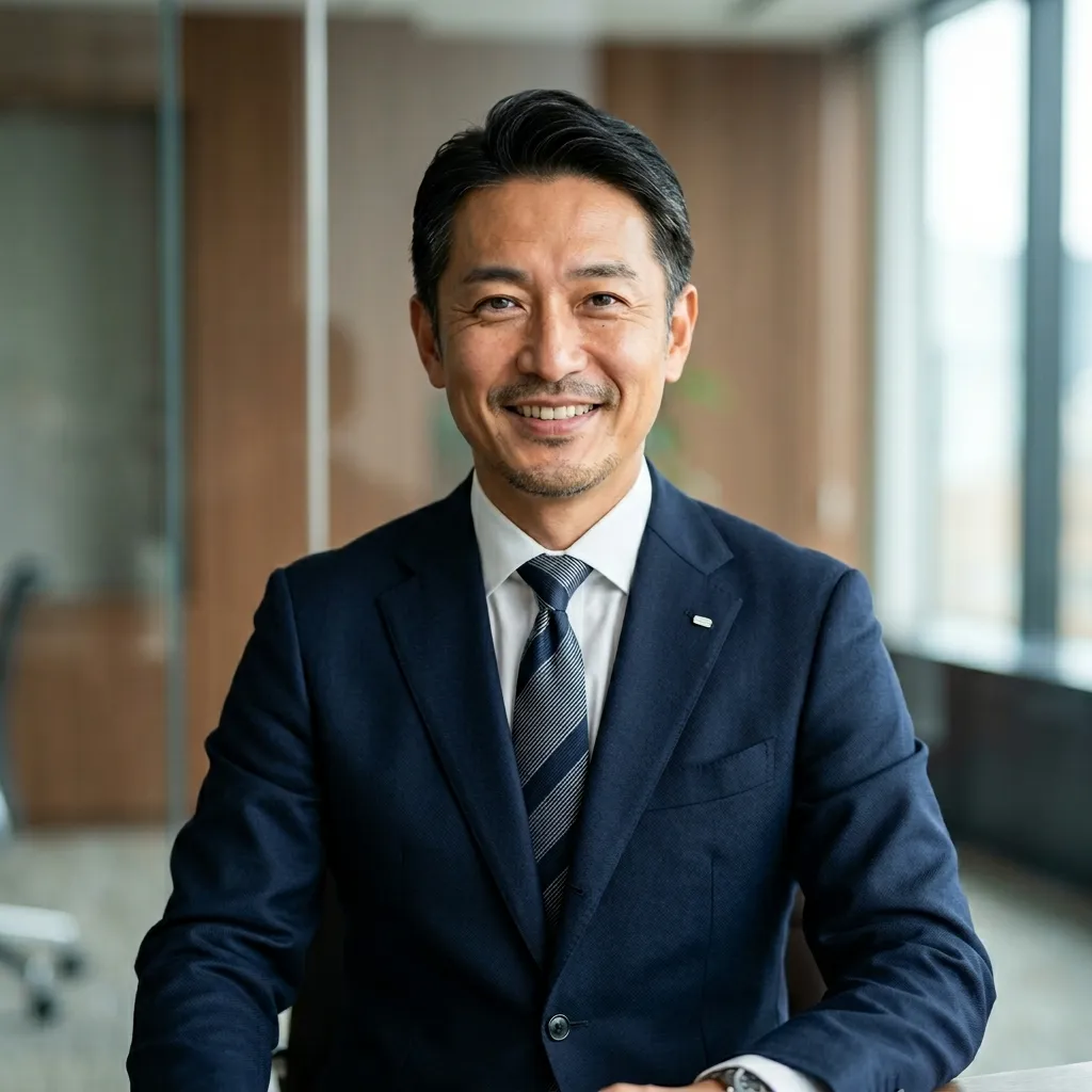 代表取締役の写真