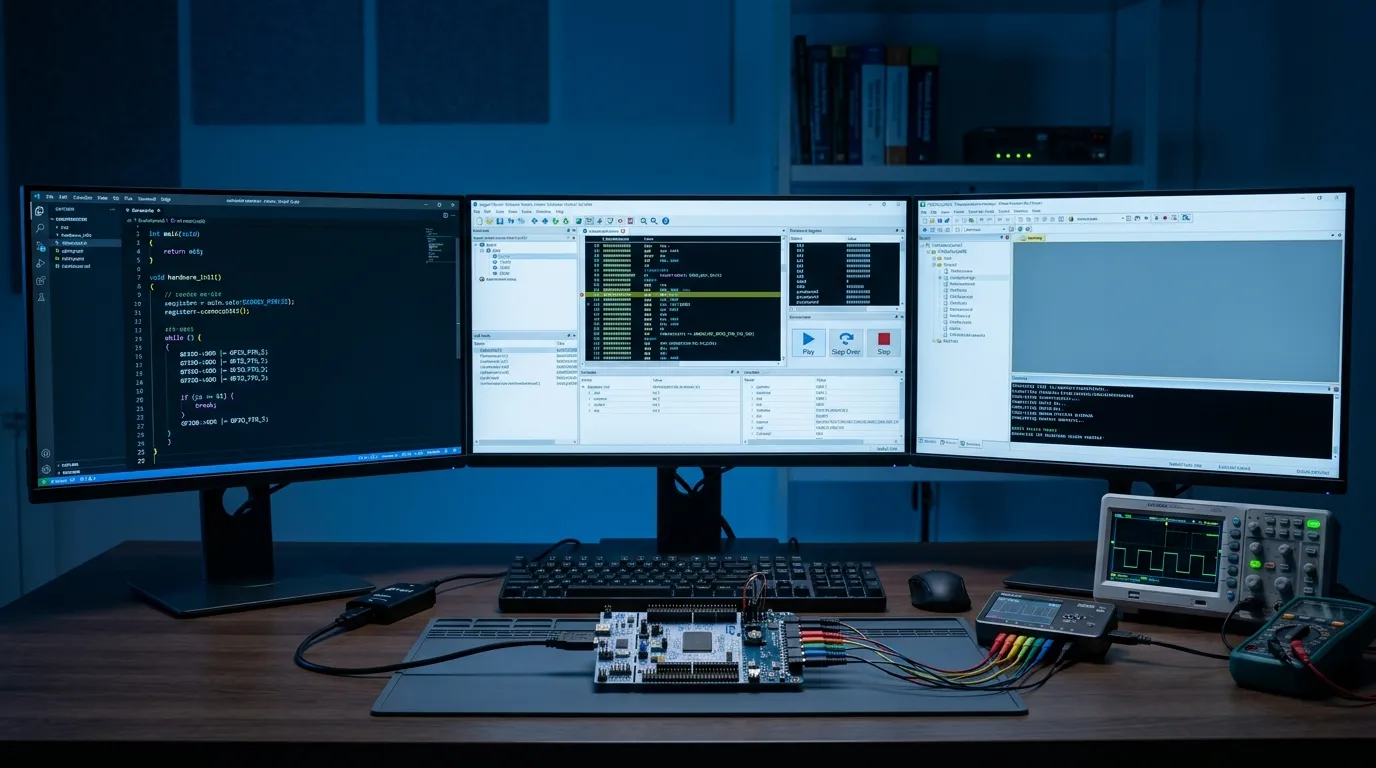 組み込みソフトウェア開発のイメージ